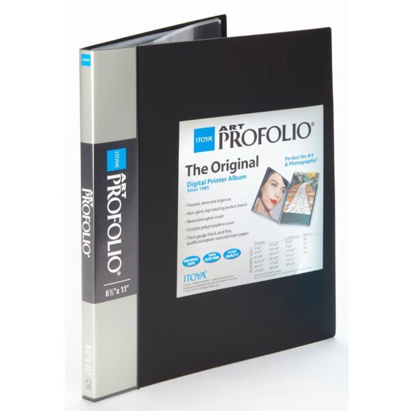 Itoya Art ProFolio, Black 24-Sleeve 8.5x11